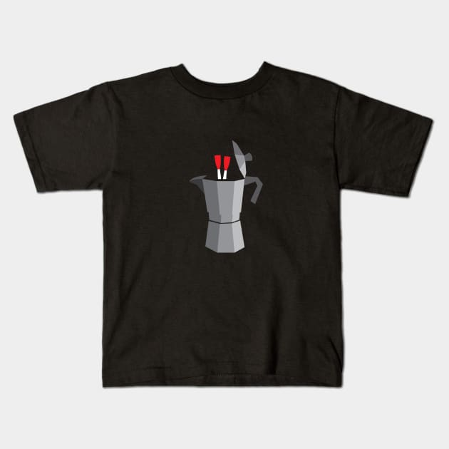 Coffee! Dive in. Kids T-Shirt by Modnay